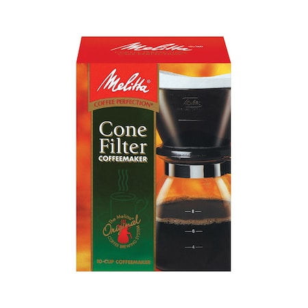 Melitta 10 cups Black Pour-Over Coffee Brewer