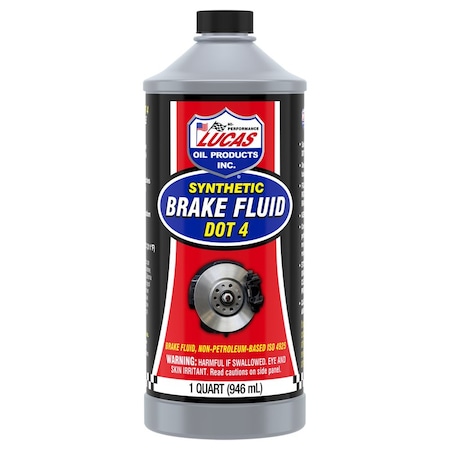 Lucas Oil Products DOT 4 Brake Fluid 1 qt