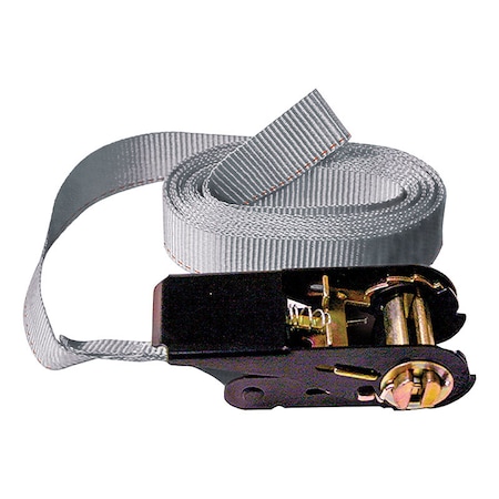Keeper Keeper 1 in. W X 13 ft. L Gray Tie Down w/Ratchet 400 lb 1 pk ...