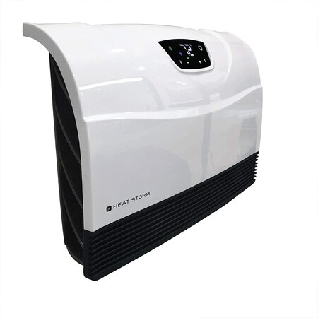 Heat Storm Infrared Space Heater, WIFI, Wall Mount, Digital Display,  Adjustable Thermostat, 1500W, 120V, Black HS-1500-PHX-WIFI | Zoro