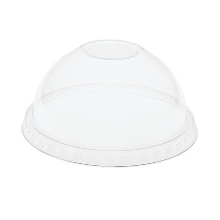 Pactiv Evergreen EarthChoice Cold Cup Lids with No Straw Hole, Dome Lid ...