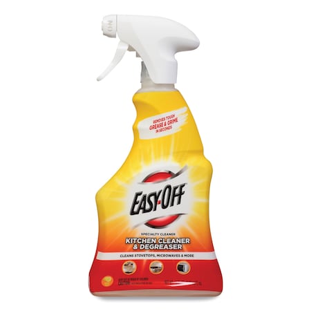 Easy-Off Kitchen Degreaser, 16 oz Trigger Spray Bottle, Liquid 19200 ...