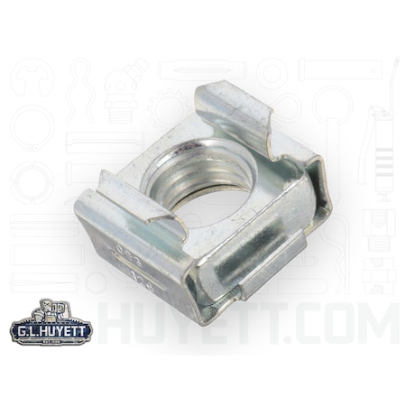 Huyett Cage Nut ScrSz 1/2-13 Pnl .093-.126 ZE15 EFCN-D07969-1213-3B | Zoro