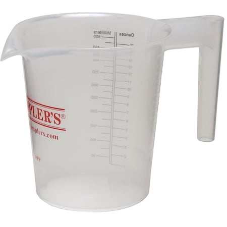 Gemplers Polypropylene Measuring and Calibration Pitchers 1 PINT MAC ...