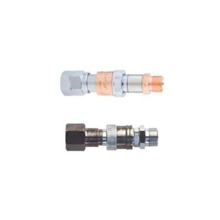 Gentec Quick Connector, Hose-to-Hose, B Fitting, 9/16 in-18 QC-HTPR | Zoro