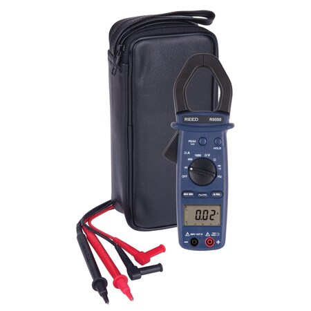 Reed Traini Rms Reed Instruments REED 1000A True RMS AC/DC Clamp Meter R5050 | Zoro