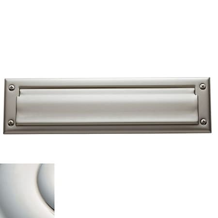 Baldwin Estate Lifetime Bright Nickel Mail Slot 0012.055