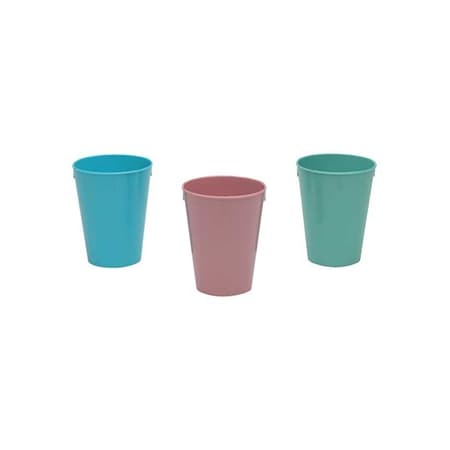 Medegen Medical Products Tumbler, 9 oz., Rose, PK24 16120