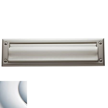 Baldwin Estate Bright Chrome Mail Slot 0012.260
