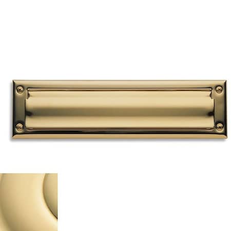 Baldwin Estate Unlacquered Brass Mail Slot 0014.031