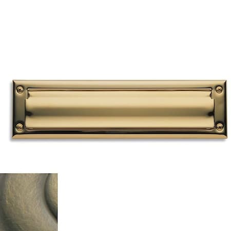 Baldwin Estate Antique Brass Mail Slot 0014.050