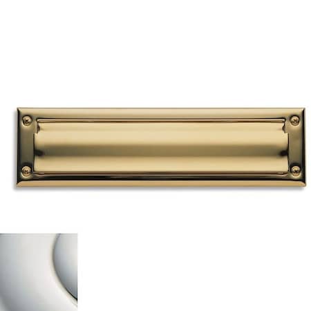 Baldwin Estate Lifetime Bright Nickel Mail Slot 0014.055
