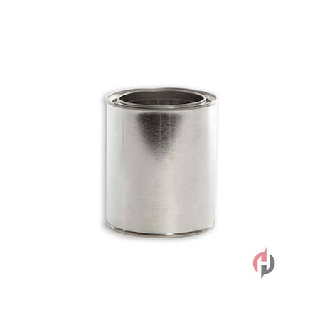 Pipeline Packaging Lined Paint w/Plug, Tin Gray, 1/2 pt. 02-21-054-00141