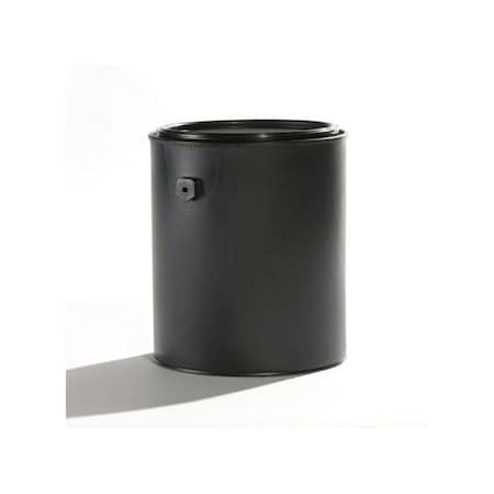 Pipeline Packaging Black, PP, Unlined Plastic w/Ears, 1 gal. 02-16-059-00064