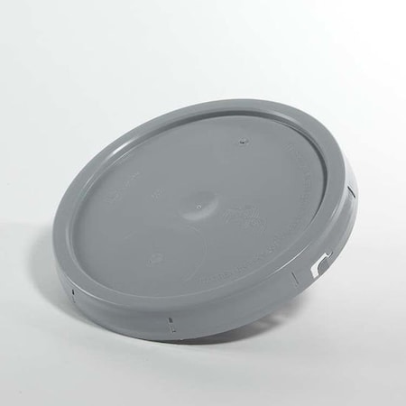 Pipeline Packaging Cover, HDPE, Gray, 3.5-6 gal., Height: 1-7/16" 01-05-020-00105