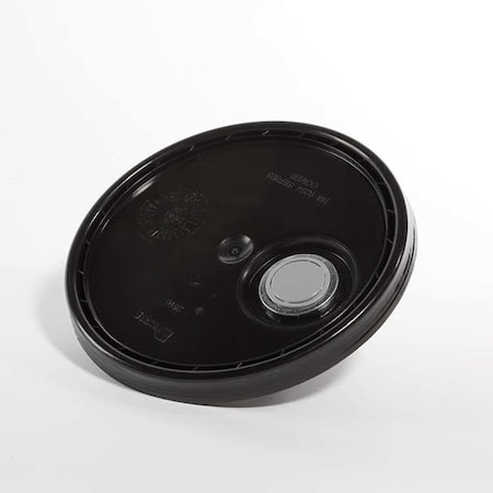 Pipeline Packaging Cover, HDPE, Black, 3.5-6 gal., Height: 1-9/32" 01-05-020-00047