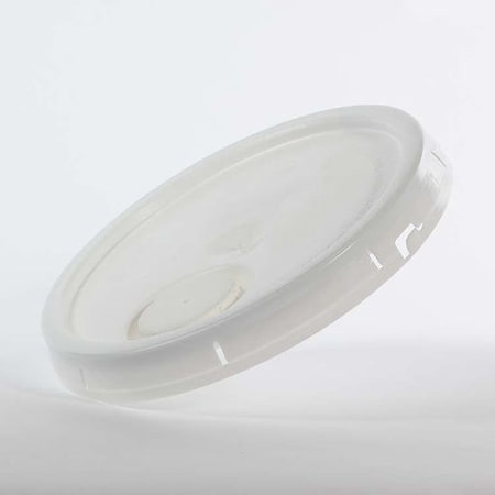 Pipeline Packaging Cover, HDPE, White, 3.5-7 gal., Shape: Round 01-05-020-00035