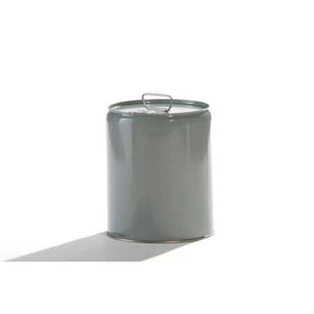 Pipeline Packaging Tight Head Pail, Steel, Gray, 5 gal., UN Rating Liquid: Y2.0/300 01-19-079-00290