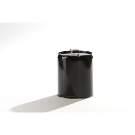 Pipeline Packaging Tight Head Pail, Steel, Black, 5 gal., UN Rating Liquid: Y1.7/300 01-19-079-00286