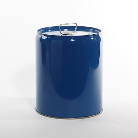 Pipeline Packaging Tight Head Pail, Steel, Blue, 5 gal., UN Rating Liquid: Y1.8/200 01-19-079-00287