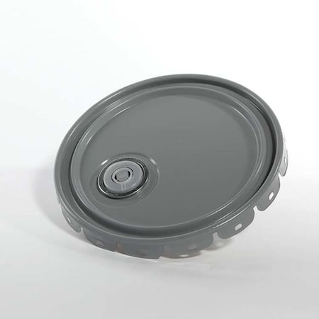 Pipeline Packaging Cover, Steel, Gray, 5 gal., Includes: Flow In Gasket 01-19-020-00314