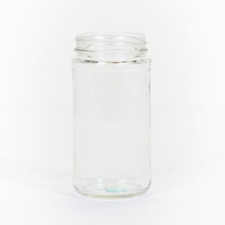 Pipeline Packaging Wide Mouth Glass Jar, 12 oz. 08-04-085-00008