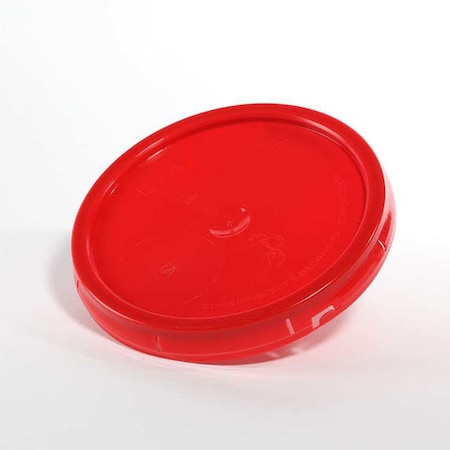 Pipeline Packaging Cover, HDPE, Red, 3.5-6 gal., Height: 1-7/16" 01-05-020-00051