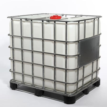 Pipeline Packaging Tote w/6" Cap, Fittings, Nat, 275 gal. 06-05-080-00002