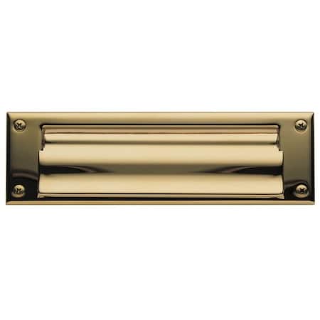 Baldwin Estate Lifetime Brass Mail Slot 0015.003