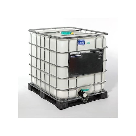 Pipeline Packaging Tote w/6" Cap, Fittings, Nat, 275 gal. 06-05-080-00001