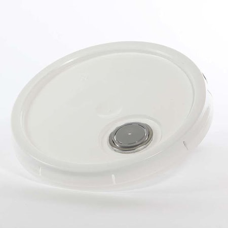 Pipeline Packaging Cover, HDPE, White, 3.5-6 gal., Height: 1-7/16" 01-05-020-00153