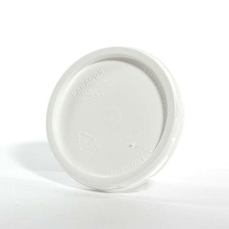 Pipeline Packaging Cover, HDPE, White, 1 gal., Diameter: 7-3/4" 01-05-020-00123