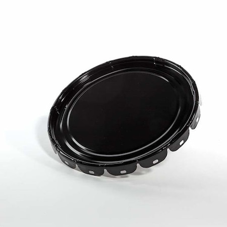 Pipeline Packaging Cover, Steel, Black, 5 gal., Type: Lug 01-19-020-00247