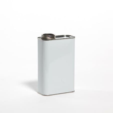 Pipeline Packaging White Coat, Tin Unlined F-Style, 1 qt. 02-21-032-00125