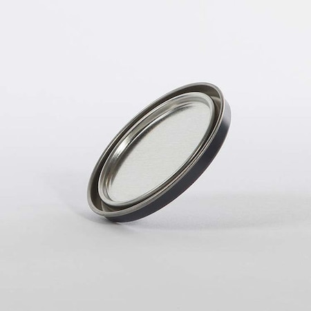 Pipeline Packaging Lined Paint Plug Gray, Aluminum, 1/2 pt. 02-22-056-00140