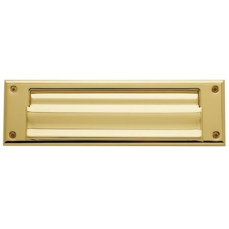 Baldwin Estate Lifetime Brass Mail Slot 0017.003