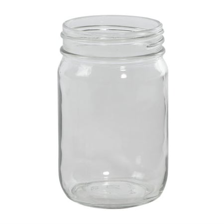 Pipeline Packaging Condiment Glass Jar, 12 oz. 08-04-017-00010