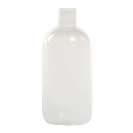 Pipeline Packaging Boston Round LDPE Bottle, 8 oz. 04-06-011-00184