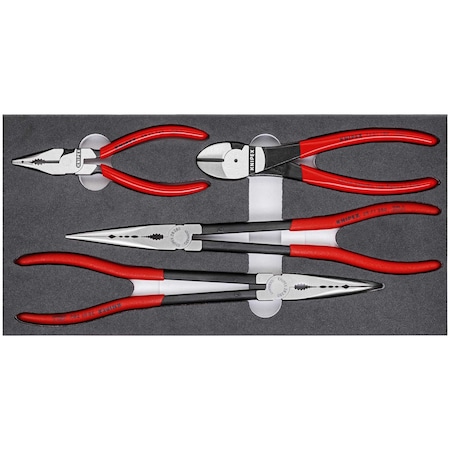 Knipex Assorted Pliers Sets, 4 pc Automotive Pl 00 20 01 V16