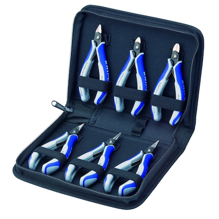 Knipex Precision Electronics Pliers Set In Pouc 00 20 16 P