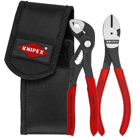 Knipex Water Pump Pliers Sets, 2 pc Mini Pliers 00 20 72 V02