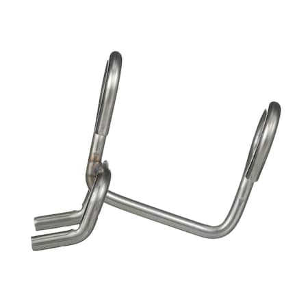 Marlin Steel Wire Products Pegboard Hooks, 3" Pegboard Double Hook 00-00363026-38