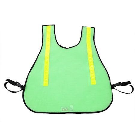 R&B Fabrications Large Traffic Vest, Lime Green 003L-LG