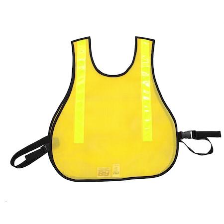 R&B Fabrications Traffic Safety Vest with Reflective, Yel 003L-YL