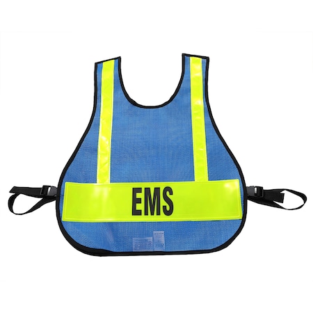 R&B Fabrications Safety Vest Ems, Royal Blue 003RB-EMS