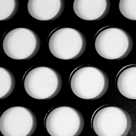 Kraft Tool Concrete Tamper, Round Hole, 36x8" CC887-01