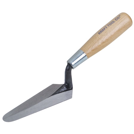Kraft Tool Cross Joint Trowel w/Wood, 5" x 1-3/4 GG445