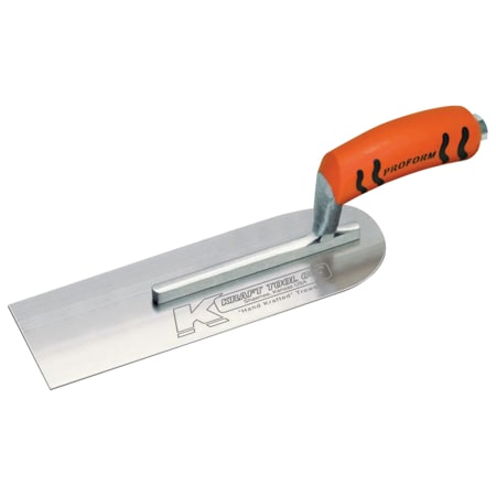 Kraft Tool Pipe Trowel w/ProForm Hand, 10-1/2"x3 PL501PF