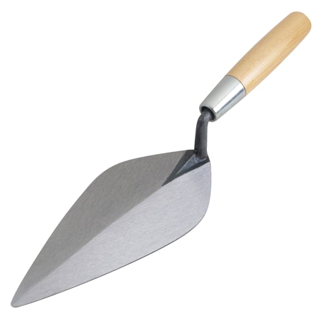 Kraft Tool Narrow London Brick Trowel w/Wood, 12 BL707