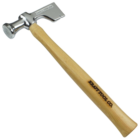 Kraft Tool Checkered Face Heavy-Duty Hammer, 18 oz. DW264